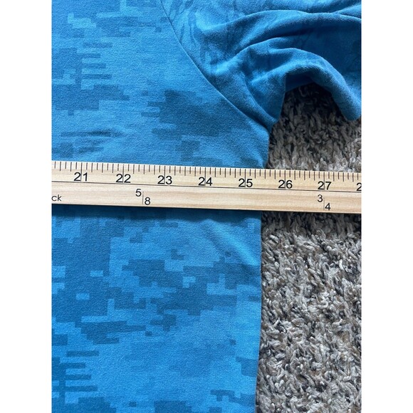 Under Armour Project Rock Freedom T Shirt Mens XXL Blue Sort Sleeve - Picture 8 of 9